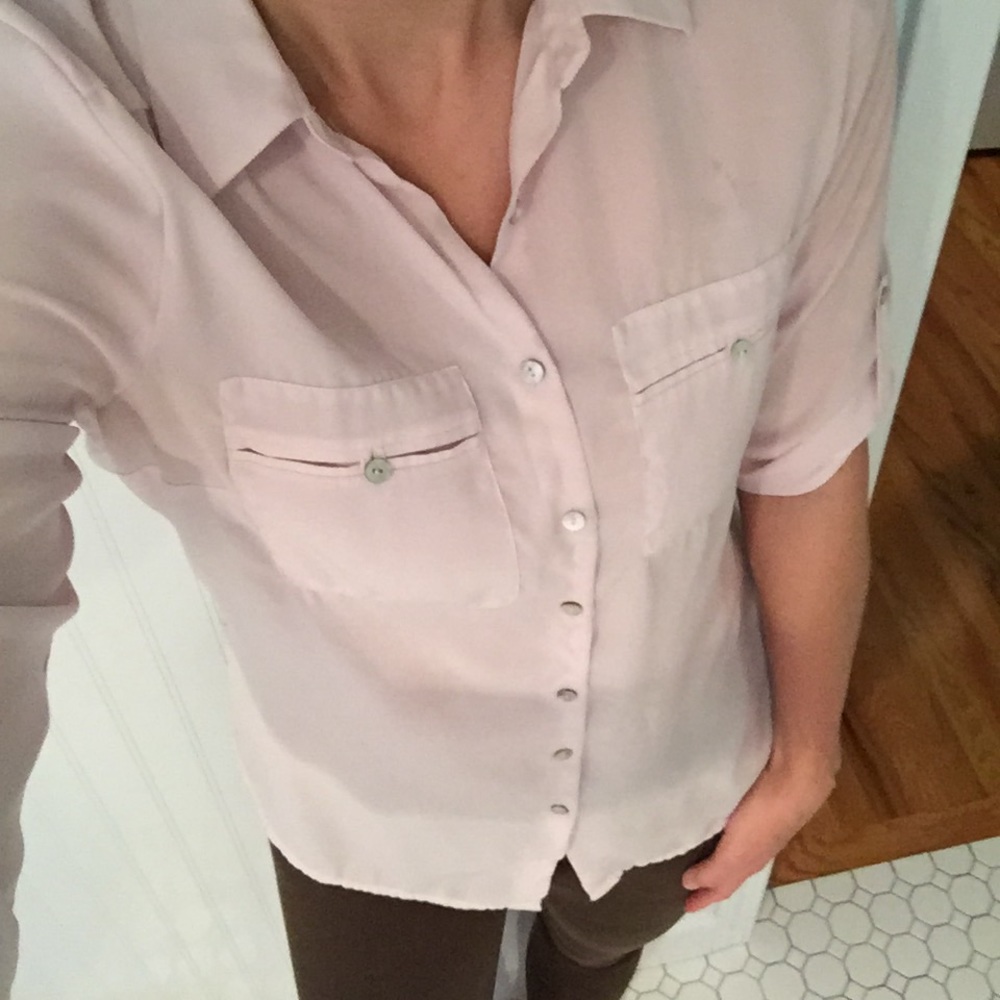 Zara button up
