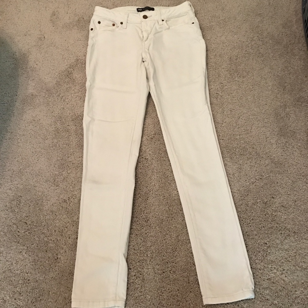 Levi's White Skinny Jeans/Jeggings