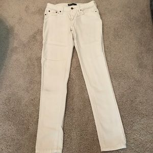 Levi's White Skinny Jeans/Jeggings