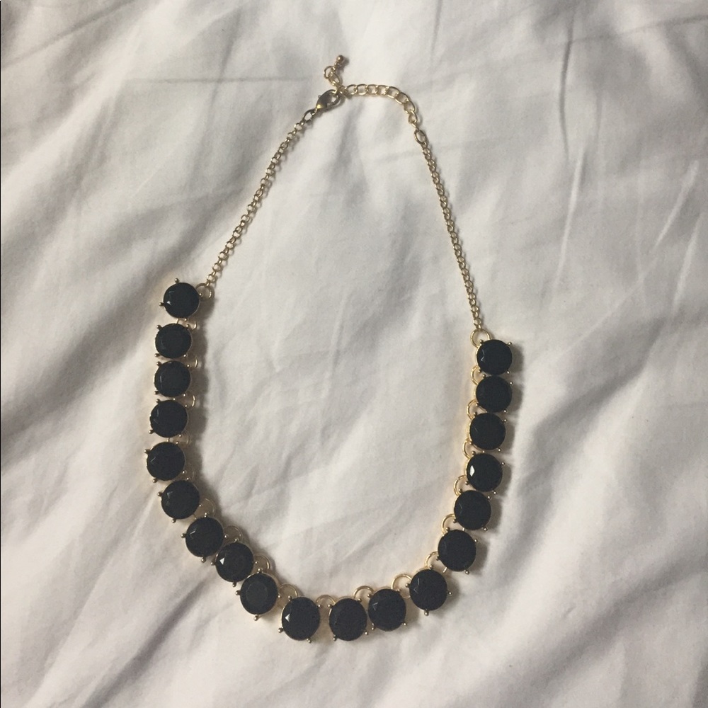 ❌Sold❌ Black and Gold Fashion Necklace