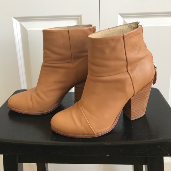 Rag Bone Shoes Rag Bone Newbury Bootie Camel Leather Poshmark