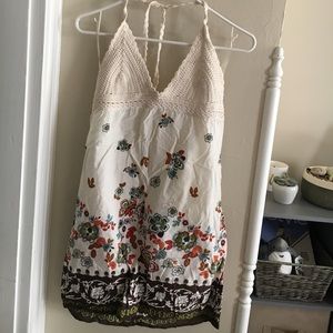 Crochet top dress