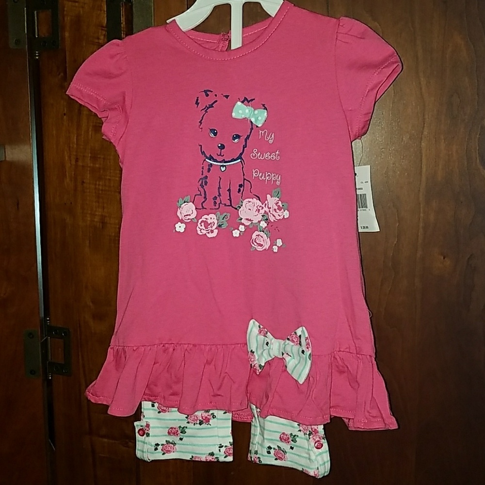Cutie Pie 2 Piece Set Size 3T