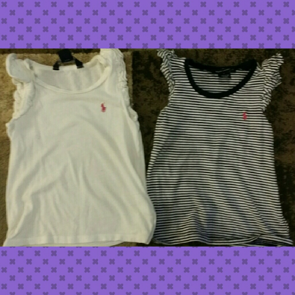 Girls Ralph Lauren tops size 5
