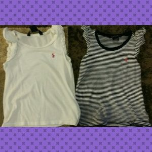 Girls Ralph Lauren tops size 5