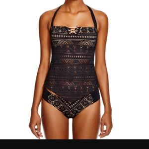 Becca La Boheme lace tankini