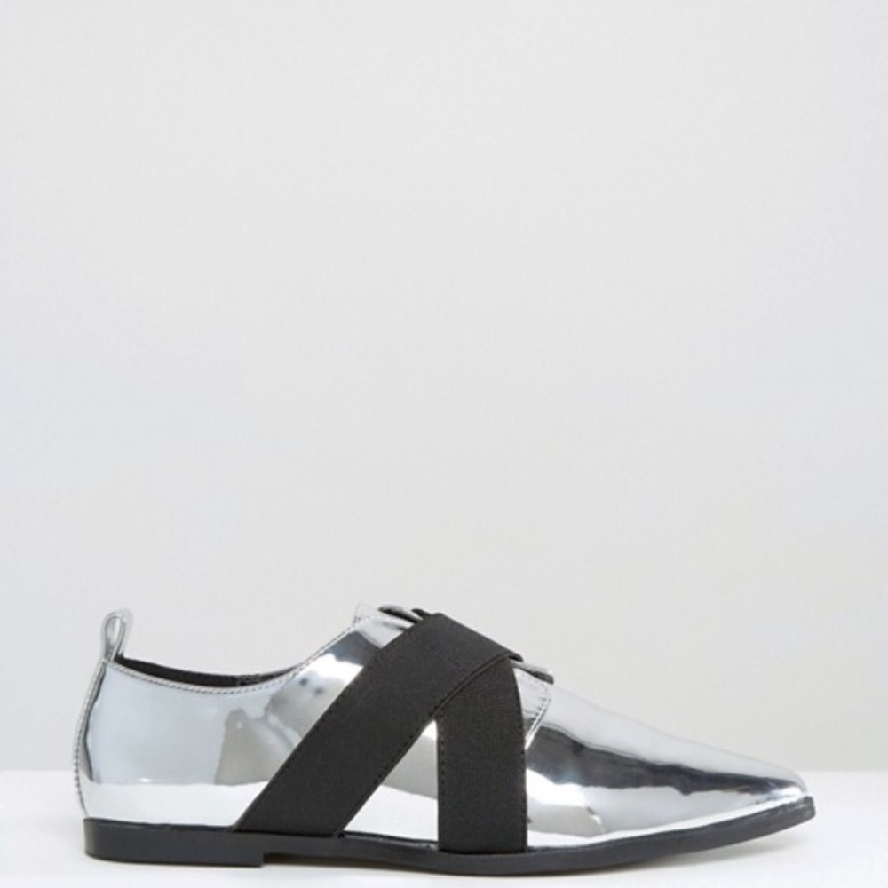 ASOS MOTOR Pointed Flats - Picture 4 of 6
