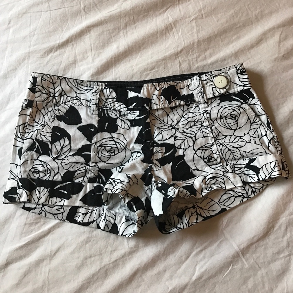 Floral Print Shorts