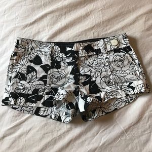 Floral Print Shorts