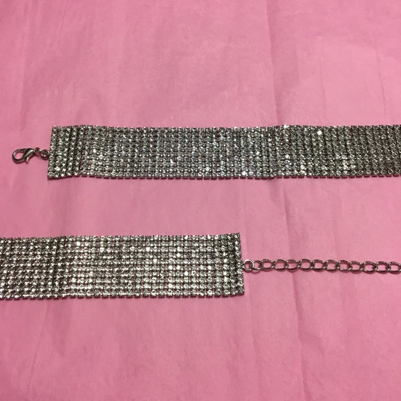 ONE LEFT Diamonds All Over Choker - Picture 5 of 6