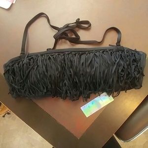 Fringe Bikini Top NWT
