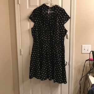 Plus size pin up dress