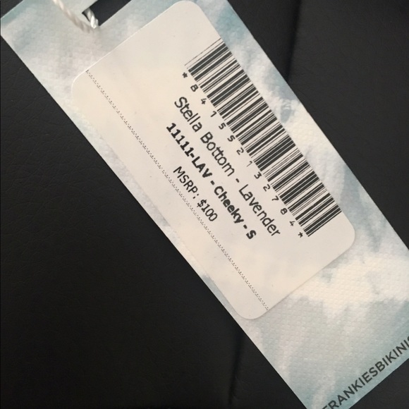 Frankies Stella Lavender Crochet Bikini SET small - Picture 5 of 7