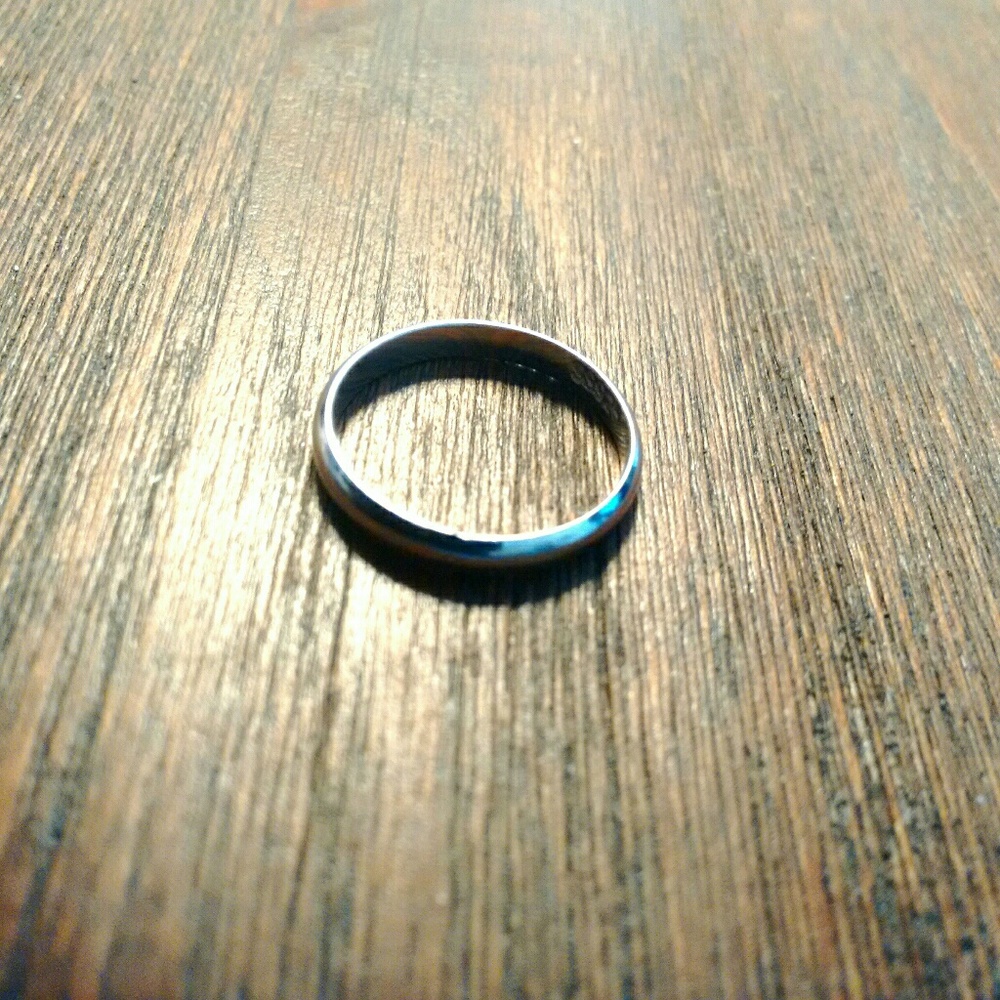 3 for $10! Simple genuine silver ring