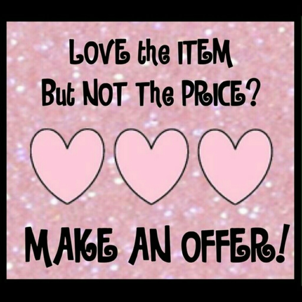 MAKE AN OFFER SALE! Please be reasonable.