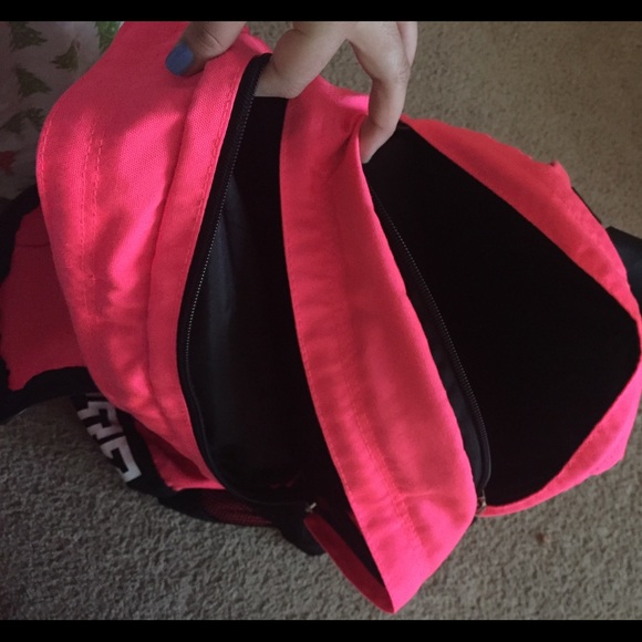 Hot pink, VS Pink book bag - Picture 2 of 4