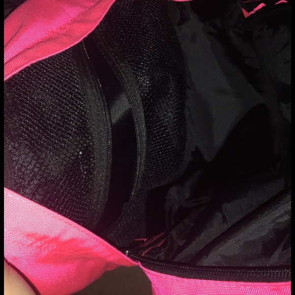 Hot pink, VS Pink book bag - Picture 3 of 4