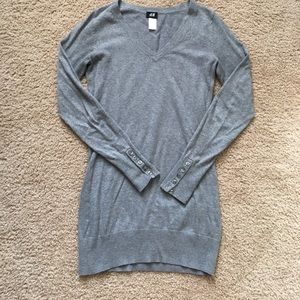 Gray H&M Long Sweater