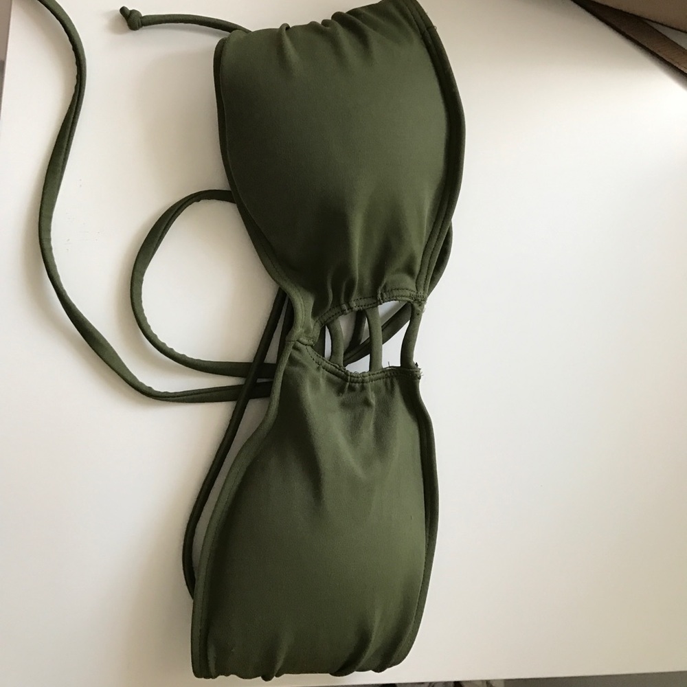 Olivia bandeau bikini top