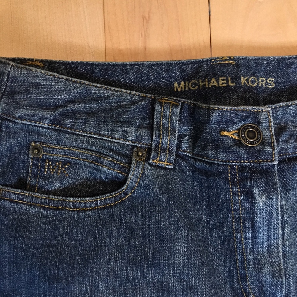 Michael Kors Denim Midi-Skirt - Picture 2 of 2