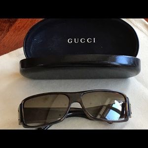 Gucci sunglasses with case