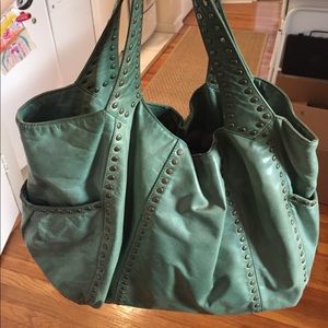 Aquamarine Kooba Shoulder Bag