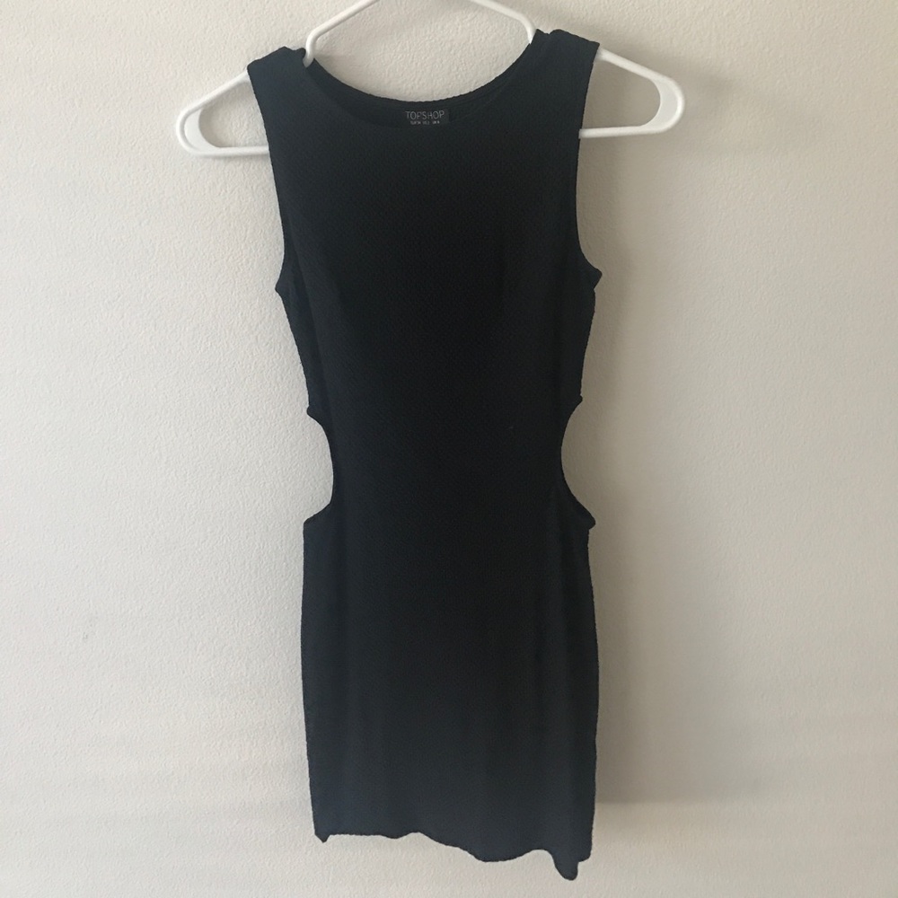 Topshop Cutout BodyCon Dress