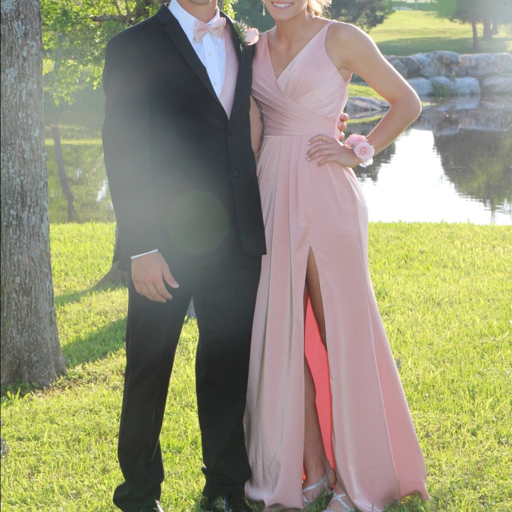 Dusty Rose Prom Dress!