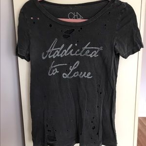CHASER addicted to love t shirt!!