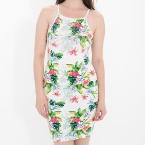 American Apparel Flamingo Print Dress
