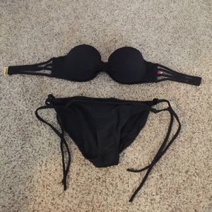 Victoria Secret bikini top with extra bottom