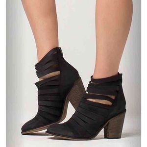 Free People strappy bootie