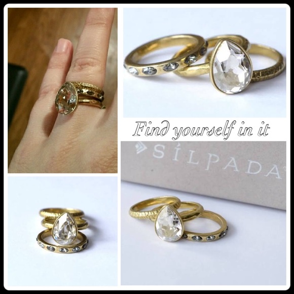 Silpada Jewelry - SHINE BRIGHT STACK RING SET