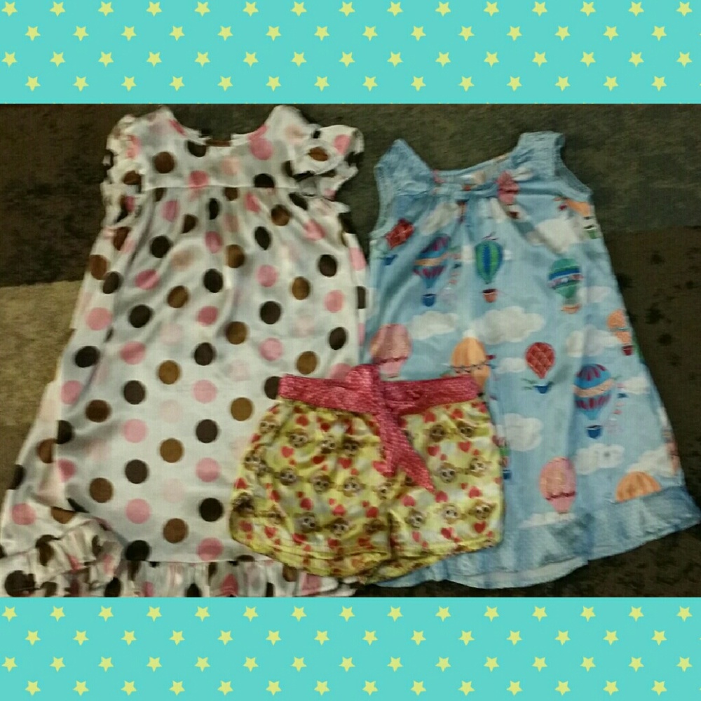 Girls size 5/6 pajamas bundle