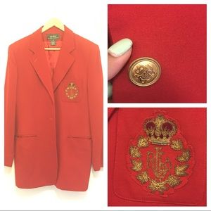 Vintage Ralph Lauren Wool Blazer