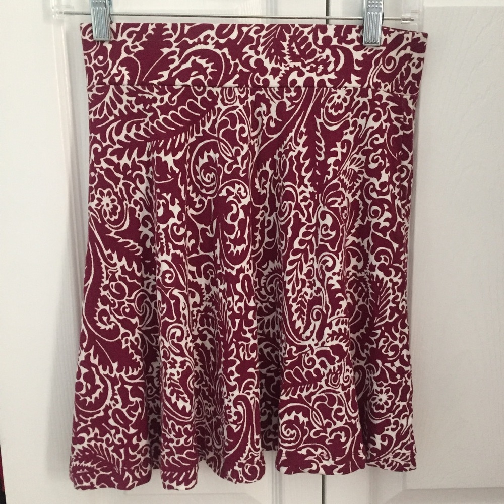 LOFT XXSP short-medium length skirt