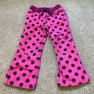Adorable Mini Boden corduroy pants; Size 4