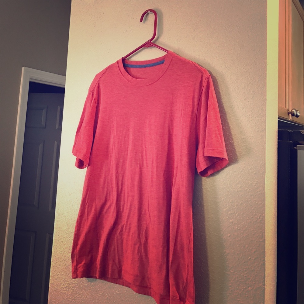 Red Lululemon Tee