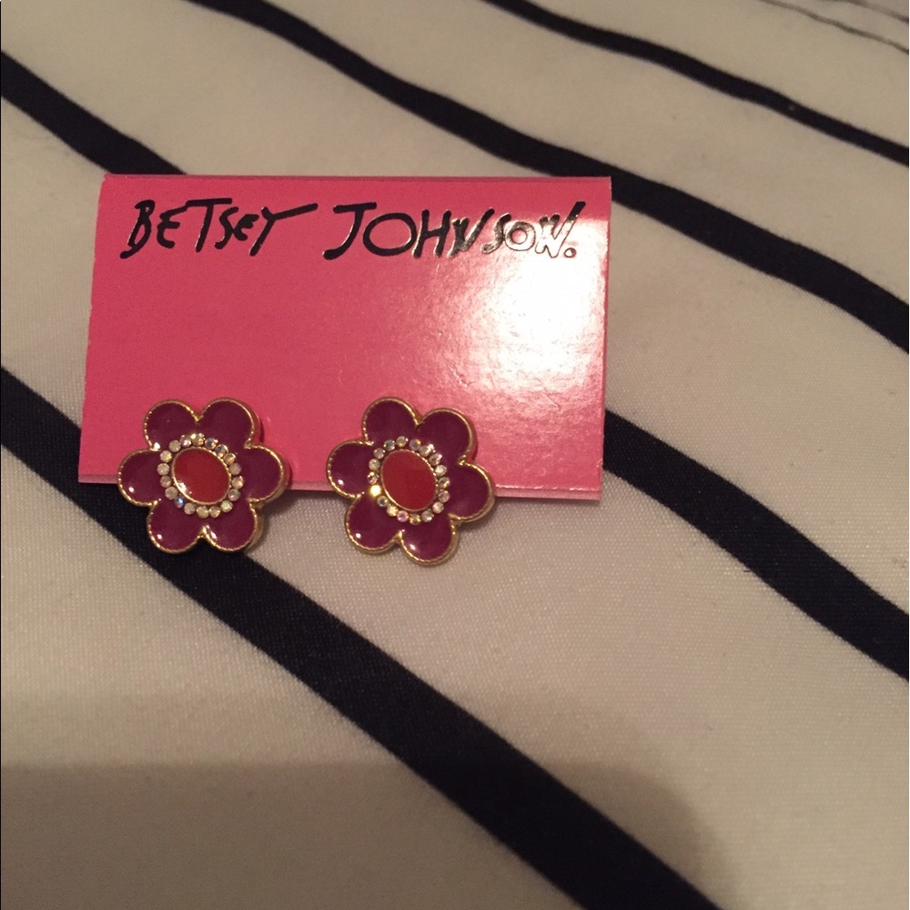 Betsey johnson earrings