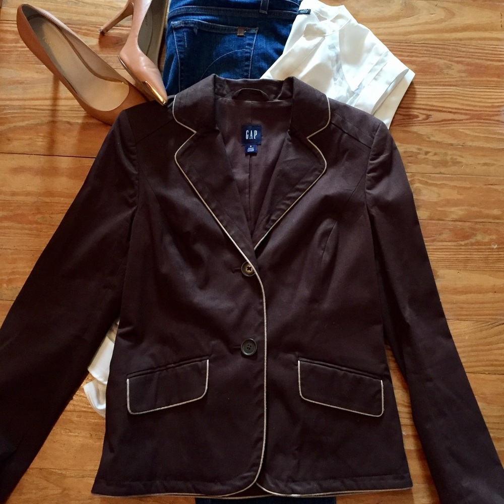 Brown & Tan GAP Blazer [Sz 8]