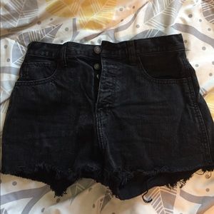 Holister High Waisted Cut offs