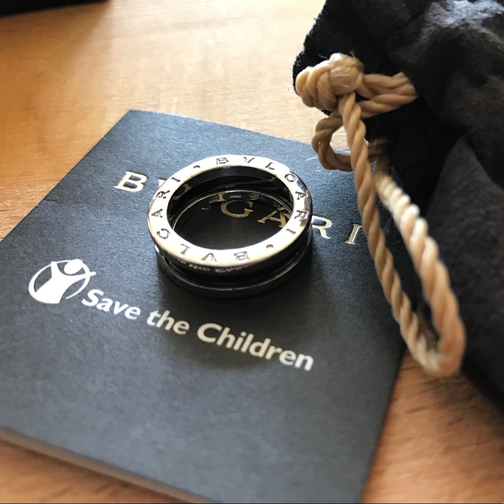 BVLGARI Save The Children Silver Ring