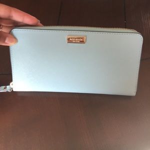 Very pretty kate spade ♠️ light blue wallet