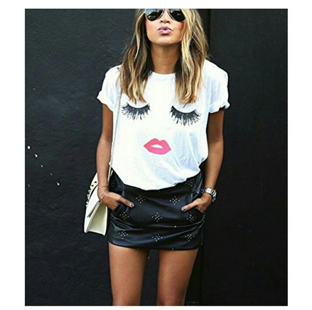 Cute Eyelash Tee