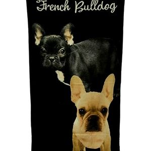 French Bulldog Beach Towel