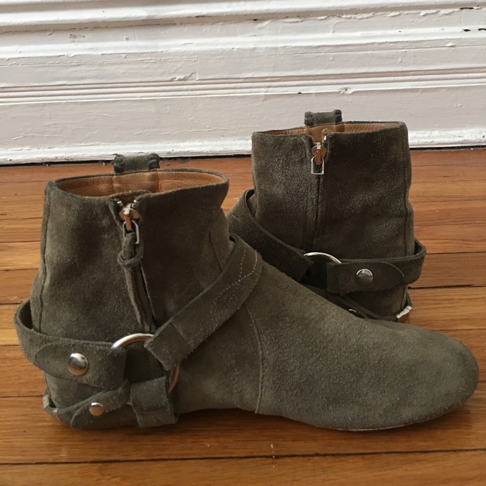 Isabel Marant Etoile Suede Ankle Boots
