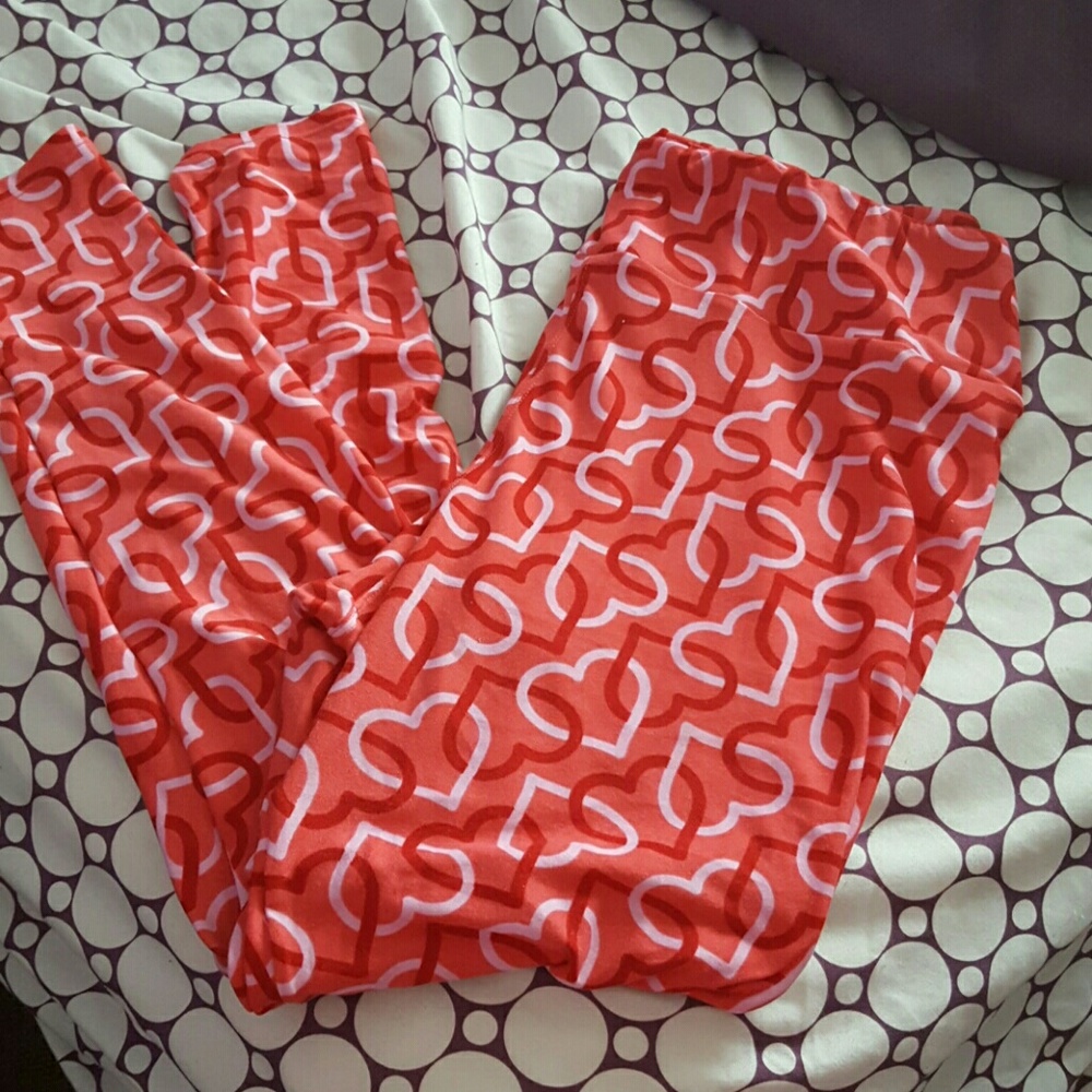 lularoe tc valentine's leggings