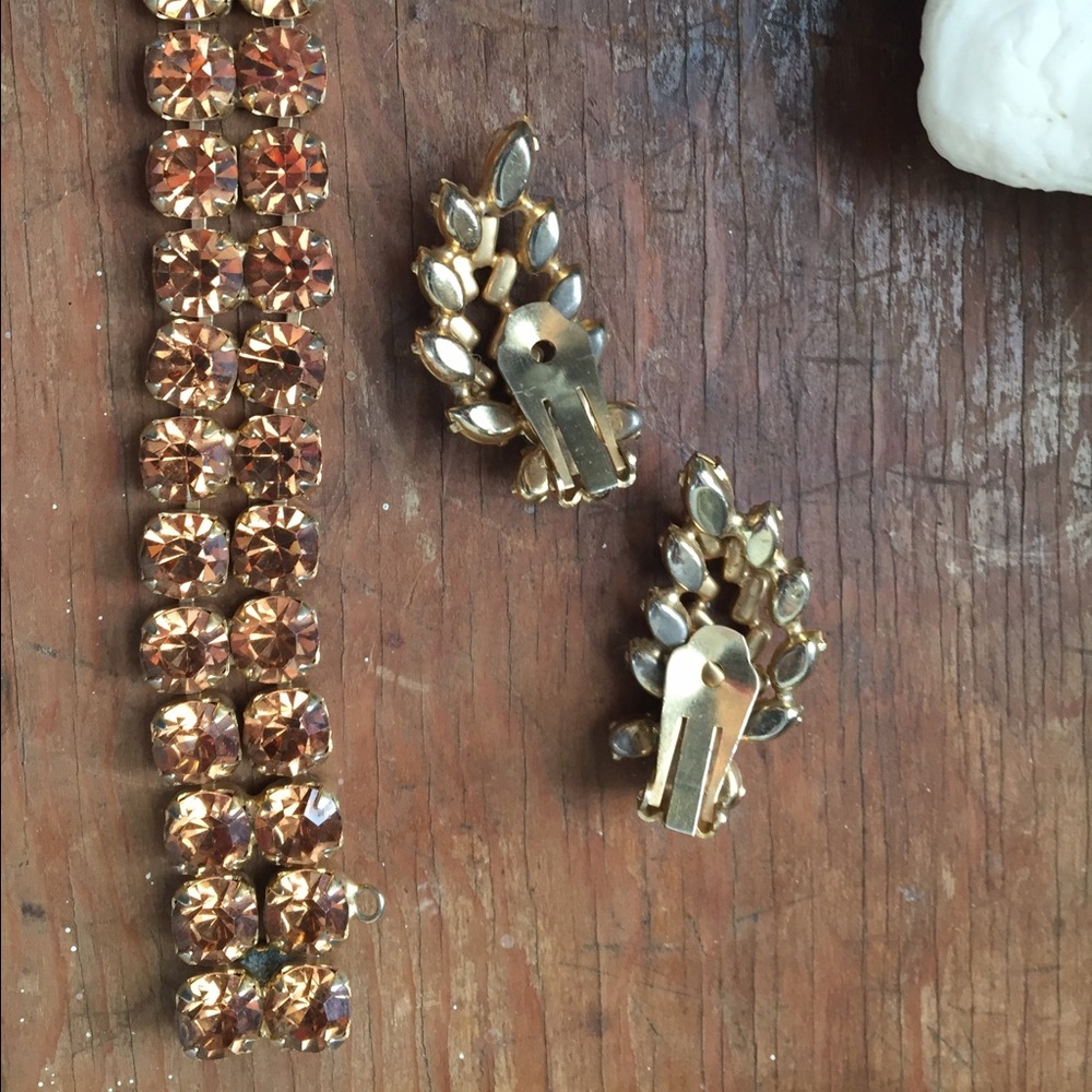Vintage Rhinestone Set!! ❤❤ - Picture 4 of 4
