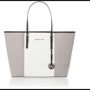Michael Kors Jet Set Tri-Color Travel Tote