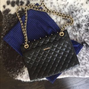 Rebecca Minkoff Bags - Rebecca Minkoff black studded shoulder bag Rebecca Minkoff Bags - Rebecca Minkoff black studded shoulder bag